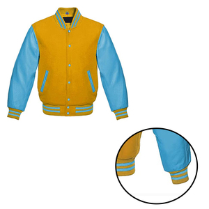 Veste en laine tricotée personnalisable ODM pour adultes, prix économique, style décontracté, sport, à capuche, design Lettermen, pour l'été et l'hiver - Product Image 4