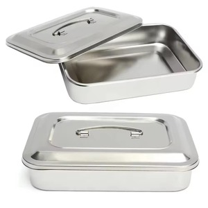 Sterilization Holloware <b>Instruments</b> OEM Stainless Steel Medical <b>Surgical</b> <b>Instrument</b> Storage Box Bulk Supply Mahfooz <b>Instruments</b> - Product Image 1