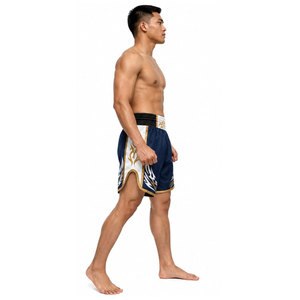กางเกงมวยไทย MMA คิกบ็อกซิ่ง ศิลปะการต่อสู้ แบบยืดได้ ผลิตตามสั่ง ขายส่ง ไซส์ใหญ่ สำหรับผู้ชายและผู้หญิง - Product Image 5