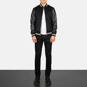 เสื้อแจ็คเก็ต Apex Custom Letterman Varsity สำหรับผู้ชาย แบบเบสบอล บอมเบอร์ กันลม เป็นมิตรกับสิ่งแวดล้อม เหมาะสำหรับฤดูหนาว สไตล์วิทยาลัย สตรีทแวร์ ลำลอง ชุดทีม - Product Image 5