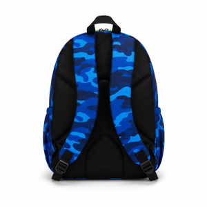 Custom Made Camouflage Nylon <b>Backpack</b> With Shoe Compartment Waterproof Sport Bag 30-<b>40L</b> Casual Style Zipper Closure - Product Image 5