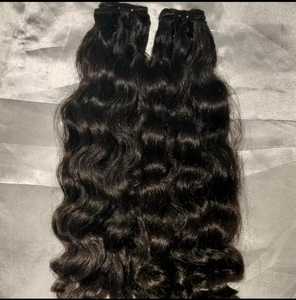 Cabello Humano Indio Más Vendido, Doble Trama, Rizado Afro, Ondulado Profundo Natural, Tejido a Máquina, Doble Trama, Permanente - Product Image 3