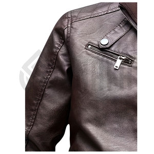 Design Your Own <b>Leather</b> Fashion <b>Jackets</b> High Quality <b>Men</b> <b>Leather</b> <b>Jacket</b> in Best Price Long Sleeve <b>Leather</b> <b>Jacket</b> - Product Image 5