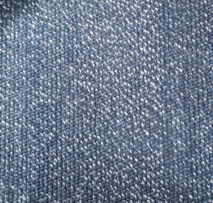 Alfombra de Lana Azul Hecha a Mano – Tejido Texturizado con Diseño Moderno y Minimalista, Alfombra Suave y Resistente - Product Image 5