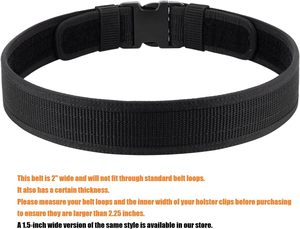 Heavy Duty Security Utility <b>Belt</b> Wide <b>Tool</b> <b>Belt</b> for Outdoor Camping Hiking Paintball - Product Image 2
