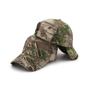 Casquette de chasse camouflage unisexe, impression par sublimation, toile polyester respirante, pour adulte, été, extérieur - Product Image 1