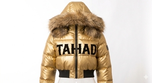 High Street Fashion Women Puffer Jacket Cropped <b>Bubble</b> <b>Coats</b> Women's Down Parkas Short Bomber Jacket Stand Collar Zipper Jacket - Product Image 6