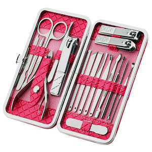 Complete Manicure <b>Pedicure</b> <b>Set</b> Stainless Steel Nail Care Tools For Beauty Salon Use Professional Nail Treatment Kit - Product Image 5