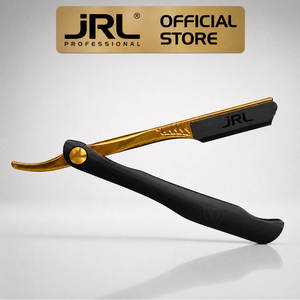 มีดโกนใบมีดเดี่ยว JRL ระดับมืออาชีพ ใบมีดสแตนเลส ด้ามจับพลาสติกกันลื่น สำหรับร้านตัดผม โกนหนวด/โกนขนตามร่างกายสำหรับผู้ชาย - Product Image 5