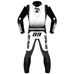 Traje de Motociclismo Personalizado de Cuero Vacuno/Canguro para Hombre, Mono de Una Pieza, Traje de Piloto con Protección OEM CE - Product Image 2