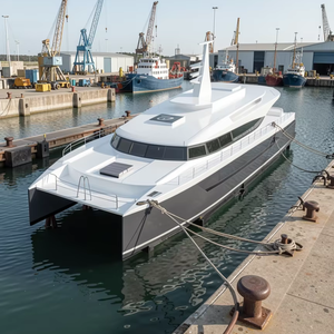 Yate de Recreo de Aluminio HD-1180B Personalizado UBI 1235 de 11.8M para 35 Pasajeros con Motor Intraborda de 350HP, Barco de Pesca Deportiva de Alta Velocidad - Product Image 1