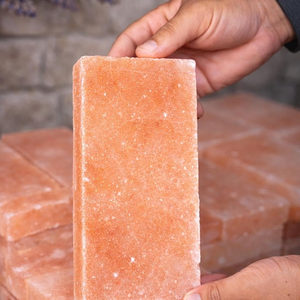 Export Quality Himalayan Pink Salt <b>Bricks</b> Natural Crystal Blocks <b>for</b> Spa Salt <b>Wall</b> Installation Wellness Therapy Rooms Interior - Product Image 1