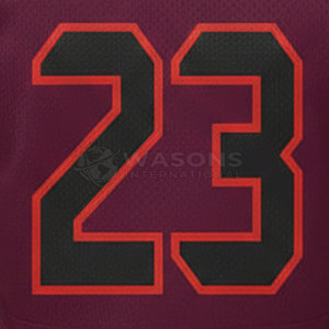 เสื้อฟุตบอลอเมริกันทีมแบบกำหนดเอง แขนสั้น น้ำหนักเบา ระบายอากาศได้ดี แห้งเร็ว ชุดฝึกซ้อมคุณภาพสูงสำหรับผู้ชาย ปี 2026 - Product Image 4