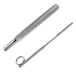 Raspador de Hueso Manual Bipolar Grande Tipo Moore de Acero Inoxidable, Instrumento Quirúrgico para Procedimientos Ortopédicos, Certificado CE - Product Image 1