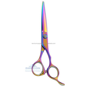 กรรไกรตัดผมสแตนเลสสีเคลือบไทเทเนียม - Product Image 1