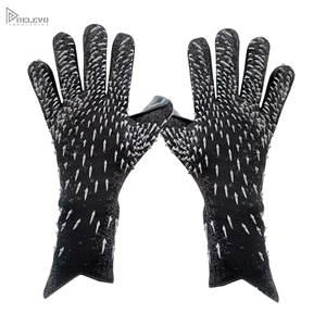RELEVO INDUSTRIES OEM Wholesale Pro Soccer Goalkeeper <b>Gloves</b> Custom Logo Strapless High <b>Grip</b> Breathable Latex Palm Unisex <b>Gloves</b> - Product Image 1