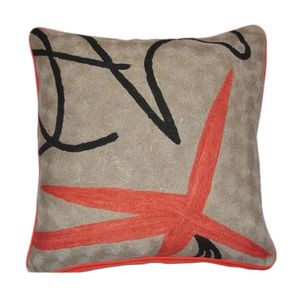 Cojín de Algodón Tejido Súper Suave, Estampado, Transpirable, Ecológico, Elegante y Decorativo para Sofá Cama - Product Image 1