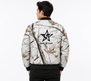 <b>Real</b> <b>Tree</b> Camouflages Jungle Premium Custom Bomber Jacket Sublimation Printing Unisex Streetwear Jacket Manufacturer Trending - Product Image 2