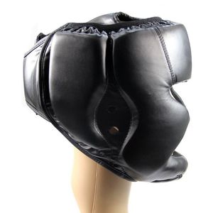 2021 New <b>Style</b> High Quality Leather Boxing <b>Head</b> Guards Kick Boxing Martial Arts <b>Head</b> Guard Boxing Headgear Helmet Pakistan - Product Image 5
