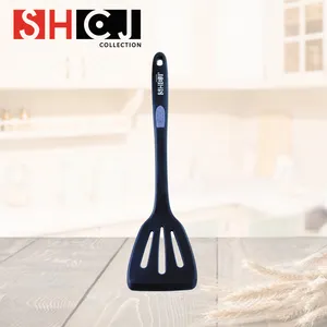 FREE SAMPLE Durable Silicone Strengthened Slotted Hygiene Care Spatula Spoon Turner Ladle