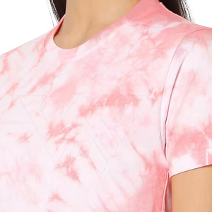 Camiseta Tie Dye para Mujer con Estampado Brillante, Estilo Relajado y Cómodo, Camiseta Tie Dye para Mujer, Prenda Informal para Mujer - Product Image 4