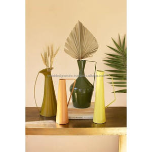 <b>Set</b> of 4 Handle Metal Flower <b>Vases</b> Iron Table/Kitchen Decor for Living/Dining/Bedroom - Product Image 2