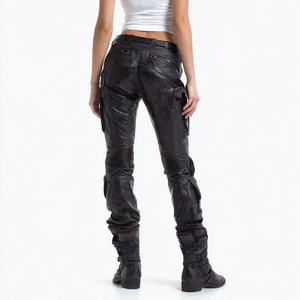 กางเกงหนังสำหรับขี่มอเตอร์ไซค์ผู้หญิง สำหรับฤดูร้อนและฤดูหนาว กันน้ำ ป้องกันแบคทีเรีย - Product Image 2