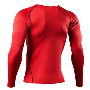 Camiseta de Compresión Deportiva de Manga Larga para Hombre, Nueva, de Alta Calidad, Ajustada y Elástica - Product Image 1