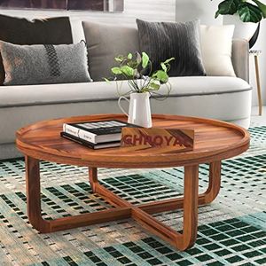 Elegante Mesa de Centro de Madera con Acabado Natural, Fabricada con Madera de Alta Calidad para un Estilo Interior Premium - Product Image 6