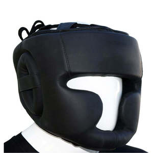 High Quality Head Guard Hot Selling Best Price Boxing Open Face Sparring Competition Like Boxing Headgear With Cheeks - Product Image 4