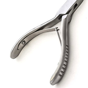 Medical Surgical Bone Rongeur <b>Instrument</b> With Double Action Handle For Orthopedic <b>Neurosurgery</b> And Veterinary Clinics - Product Image 3