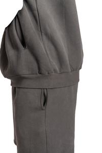 OEM Blank Pullover <b>Hoodie</b> <b>and</b> <b>Shorts</b> <b>Set</b> Unisex Custom Sweatsuit Cotton <b>Men</b> Summer <b>Shorts</b> Jogging <b>Sets</b> - Product Image 2