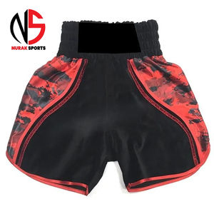 กางเกงมวยไทยพิมพ์ลายดิจิทัล ดีไซน์สุดฮิต ขายดี ราคาสมเหตุสมผล ระบายอากาศได้ดี ผลิตจากวัสดุคุณภาพเยี่ยม - Product Image 1