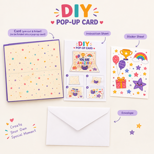 Kit de Cartes Pop-Up 3D DIY « Vous êtes incroyables » pour Enfants – Création Artistique Éducative – Fabricant OEM/ODM Personnalisé - Product Image 4