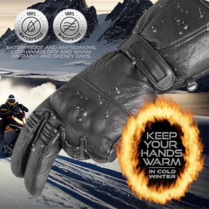 Hot Sale Unisex Sports Full Finger Motorbike Leather <b>Gloves</b> Breathable Waterproof Thermal Insulated <b>Touchscreen</b> Racing <b>Gloves</b> - Product Image 4