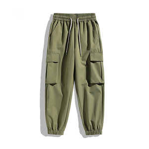 Pantalon cargo vintage pour homme, mi-lourd, coloré, multi-poches, tactique, pour le travail, la randonnée, les voyages, décontracté, durable, ample - Product Image 4