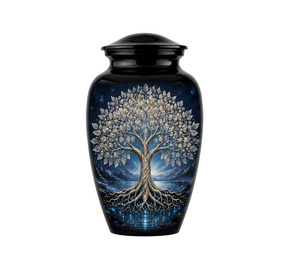 Cremation Urns Funeral Ashes Memorial Keepsake Burial Urns Metal Brass Handmade Modern Design 3-4L Capacity Customized Printing - Product Image 6