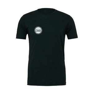 T-shirts unisexes pour hommes et femmes, mélange de 3 fibres, 50% polyester, 25% coton, 25% rayonne, vente en gros de t-shirts en vrac - Product Image 4