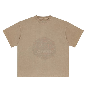 เสื้อยืดผู้ชายคุณภาพสูง เนื้อผ้าเบาสบาย ผสมผ้าฝ้าย 100% สวมใส่สบาย สไตล์ลำลอง ทรงโอเวอร์ไซส์ คอกลม แขนสั้น พิมพ์ลายดิจิทัล แห้งเร็ว - Product Image 3