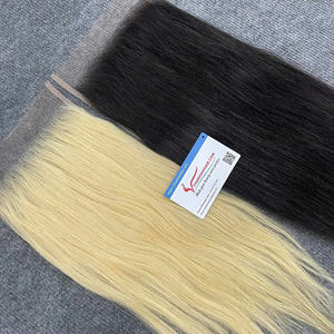 Qualité supérieure!! Grand Stock en gros 100% extension de cheveux humains vietnamiens HD couleur de fermeture de dentelle avec de nombreuses tailles - Product Image 1