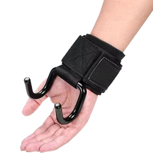 Ganchos de Neopreno Grueso de Primera Calidad para Entrenamiento Profesional de Levantamiento de Pesas, Ganchos de Mano para Entrenamiento de Fuerza en el Gimnasio - Product Image 4