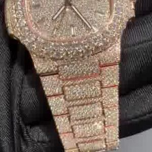 Fournisseur professionnel de montres en diamants cultivés en laboratoire pour hommes et cadeaux, prix d'usine en provenance d'Inde - Product Image 3
