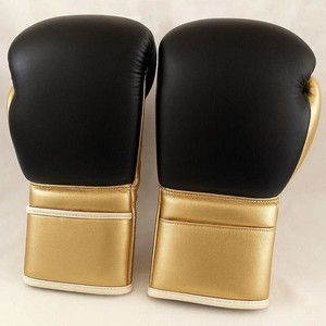 Wholesale Prices Boxing Gloves Premium Quality Original Leather Professional Lace up & <b>Hook</b> & Loops Fight Gear With Custom Logo - Product Image 1