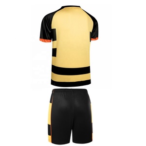 Uniforme de Fútbol Personalizado, Conjunto de Ropa Deportiva de Estilo Rayas con Sublimación y Logotipo del Club - Product Image 2