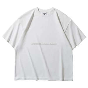 Camisetas Unisex de Algodón 100% con Lavado Ácido de 320G, Fabricante de Camisetas de Hip Hop de Talla Grande para Hombre, Camiseta Vintage de Estilo Urbano - Product Image 2