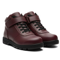 Chaussures de moto durables pour hommes, semelle robuste, confortables, idéales pour les longues distances.