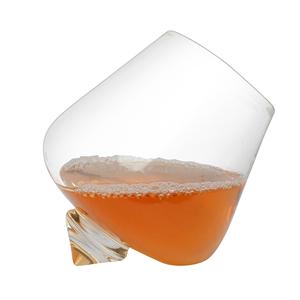 Verre à whisky tournant 260ml, verre borosilicate artisanal avec design tourbillonnant unique - Product Image 1