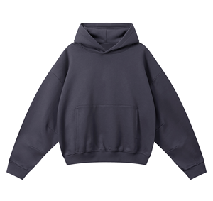 Sweat à capuche oversize à manches cintrées - Style streetwear décontracté, coupe ample, design tendance, 100% coton, écologique, pull d'hiver - Product Image 1