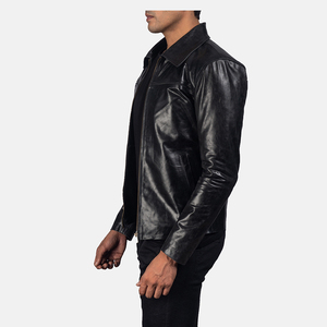 Veste en cuir pour homme, best-seller du printemps, sur mesure, nouveau style, prix de gros raisonnable, haute qualité, respirante, coupe-vent - Product Image 1