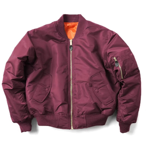 OEM Bomber <b>Jackets</b> Premium Vintage Bomber Design with Rib Knit Details for Apparel Brands - Product Image 4